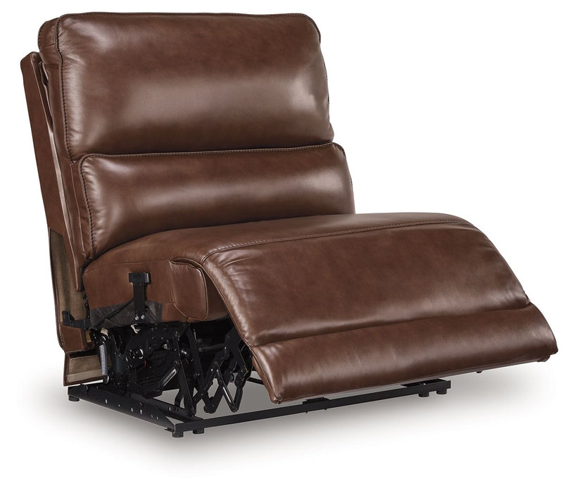 DeepWakes - Power Armless Recliner With Adjustable Headrest - Canyon - Simple Home Plus