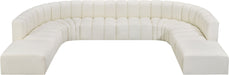 Arc - Faux Leather Modular Sectional - Simple Home Plus