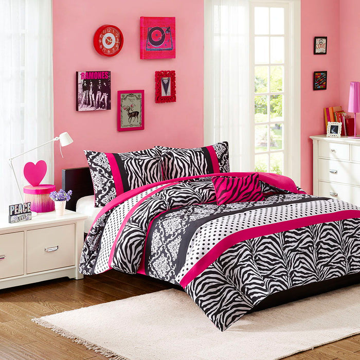 Comforter Set Reagan - Pink - Simple Home Plus