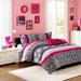 Comforter Set Reagan - Pink - Simple Home Plus