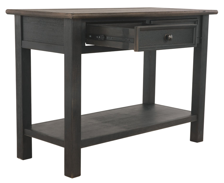 Tyler Creek - Grayish Brown / Black - Sofa Table - Simple Home Plus