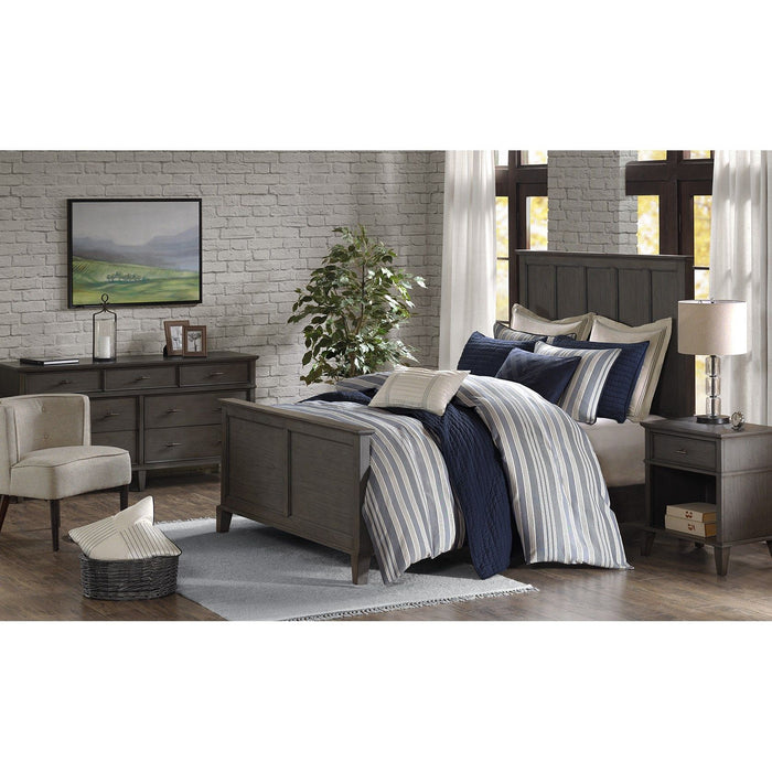 Farmhouse - King Comforter Set - Blue - Simple Home Plus