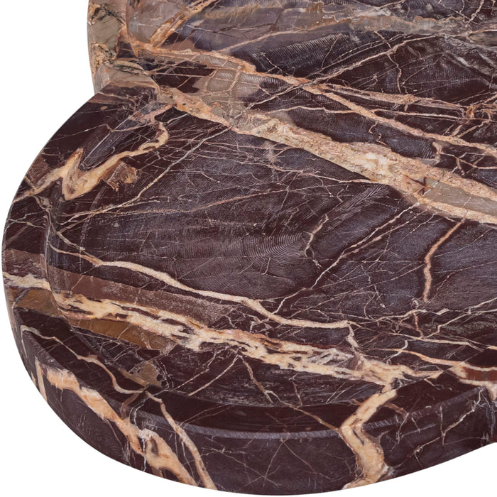 Rimini - Marble Clover Shaped Tray - Simple Home Plus