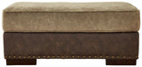 Alesbury - Chocolate - Ottoman - Simple Home Plus