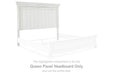 Kanwyn - Queen Panel Headboard - Whitewash - Simple Home Plus