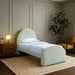 Andaz - Chenille Fabric Upholstered Bed - Simple Home Plus