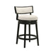 Noely - Modern Farmhouse Swivel Wood Counter Height Kitchen Bar Stool - Simple Home Plus