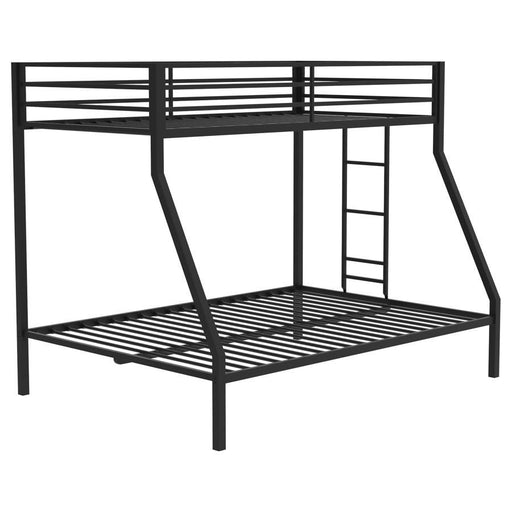 Alevera - Metal Bunk Bed With Ladder - Simple Home Plus