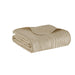 Tuscany - Oversized Quilted Throw - Khaki - Simple Home Plus
