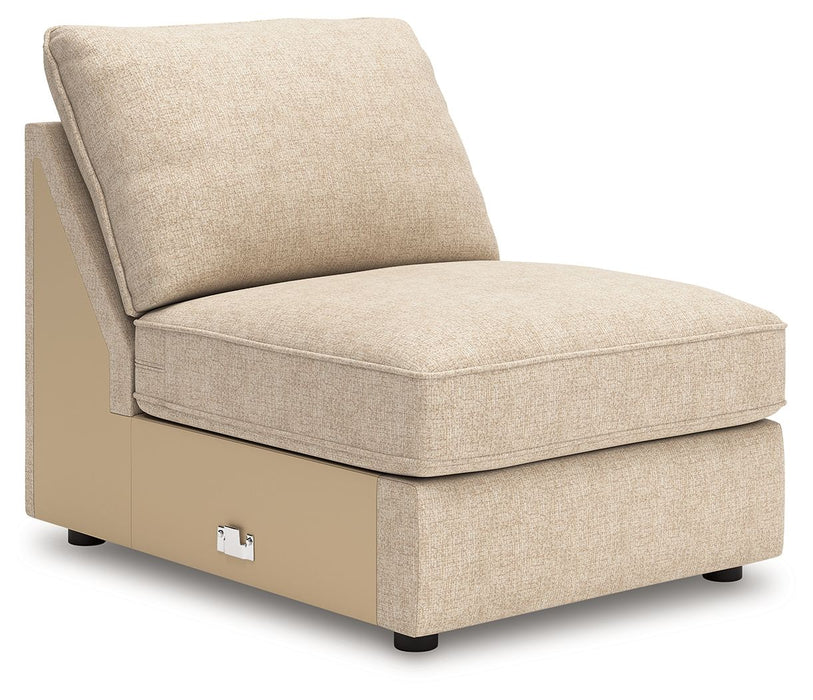 Seyler - Armless Chair - Sand - Simple Home Plus