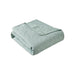 Quebec - Oversized Quilted Throw - Seafoam - Simple Home Plus