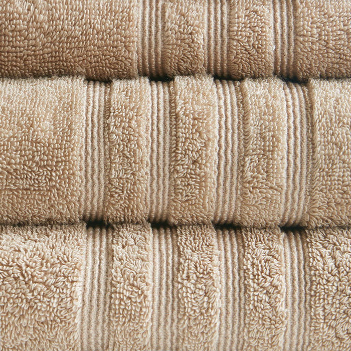 Nurture - Sustainable Antimicrobial 6 Piece Towel Set - Natural - Simple Home Plus