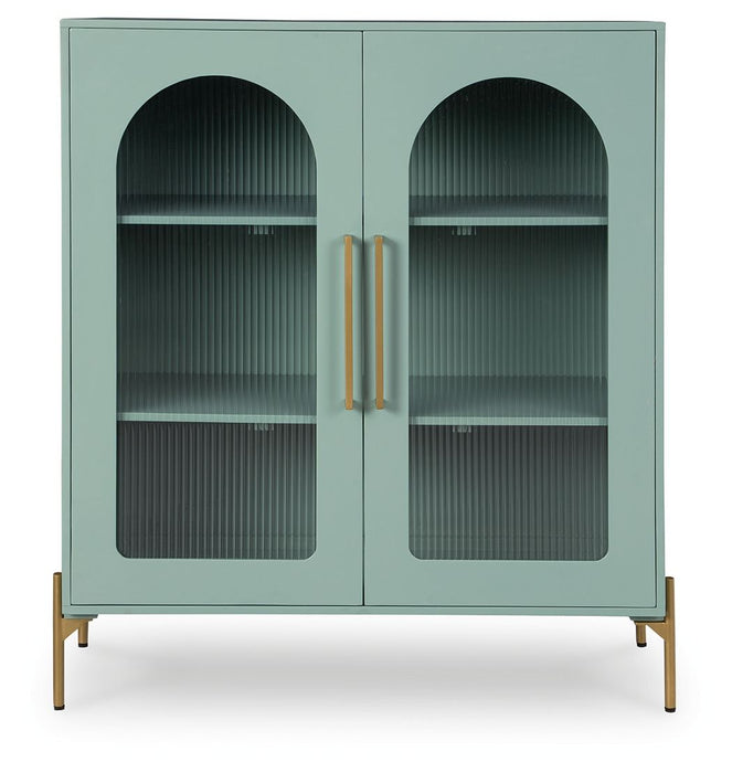 Adwen - Light Green - Accent Cabinet - Simple Home Plus