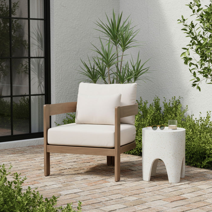 Newport - Water Resistant Fabric Upholstered Outdoor Patio Chair - Simple Home Plus
