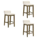 Annikah - Modern Transitional Wood Counter Height Kitchen Bar Stool - Simple Home Plus