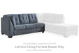Marleton - Laf Full Sofa Sleeper - Denim - Simple Home Plus