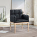 Adrian - Dining Arm Chair (Set of 2) - Light Brown Legs - Simple Home Plus