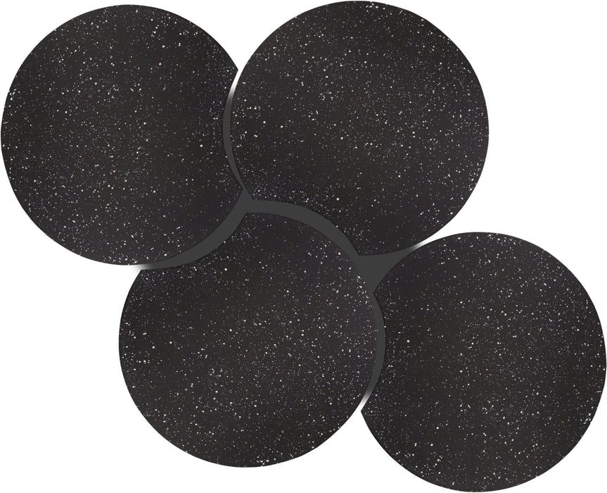 Dimple - 4 Piece Modular Coffee Table - Terazzo Finish - Simple Home Plus