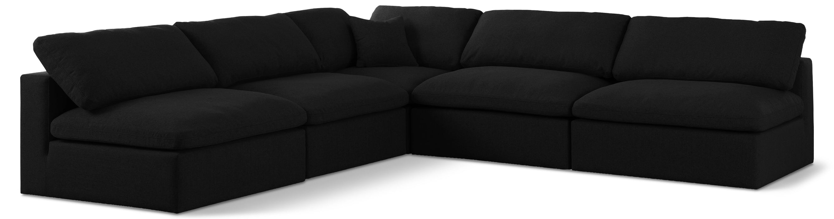 Serene - 5 Piece Modular Sectional - Simple Home Plus