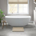 Splendor - 17" x 24" Tufted Reversible Bath Rug - Natural - Simple Home Plus