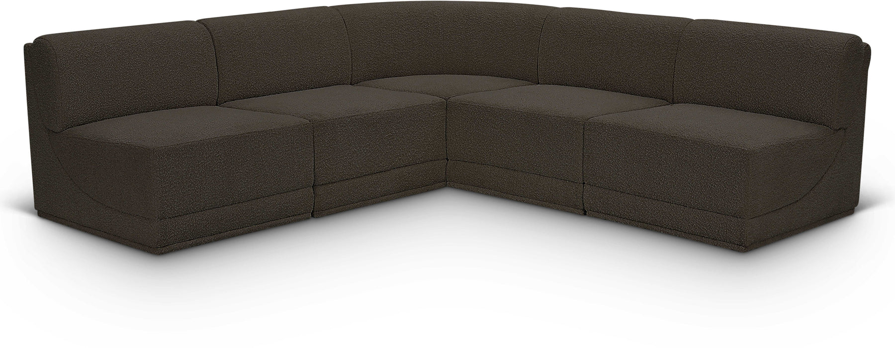 Ollie - 5 Piece Modular Sectional - Simple Home Plus