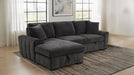 Pastrana - Upholstered Sleeper Sectional Sofa - Simple Home Plus