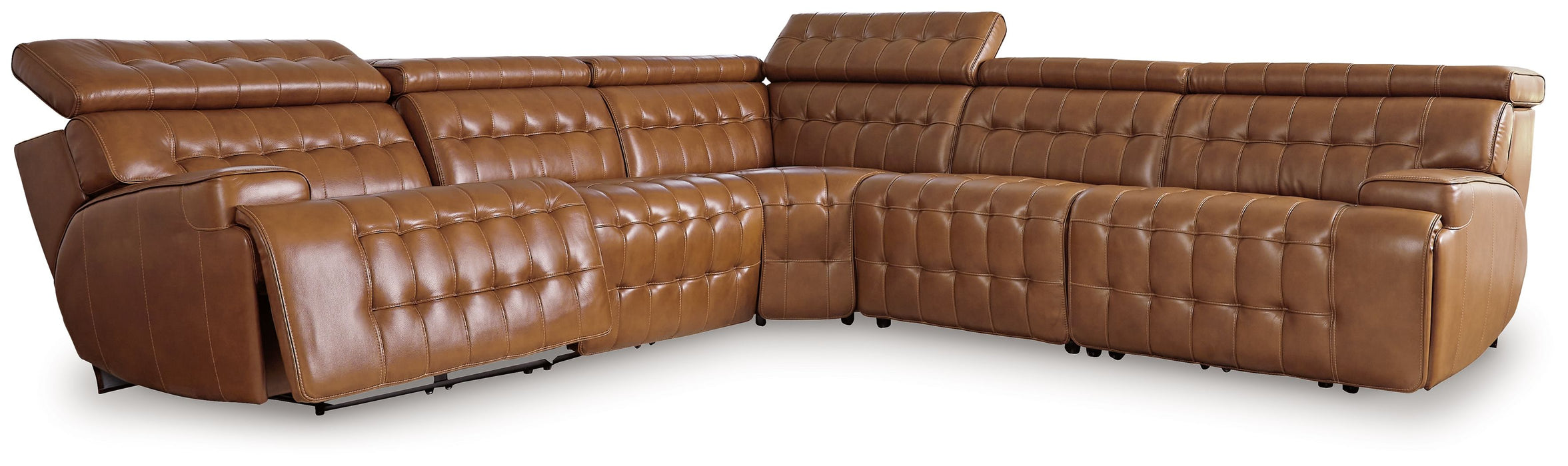 Temmpton - Power Reclining Sectional - Simple Home Plus