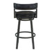 Madrid - Counter Height Swivel Bar Stool - Mineral - Simple Home Plus