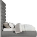 Adam - Chenille Fabric Bed With 89" Headboard - Simple Home Plus
