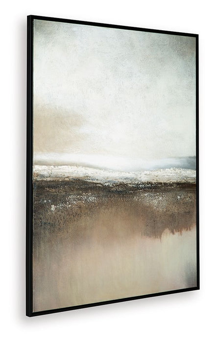 Siaking - Wall Art - Brown / Gray / White - Simple Home Plus