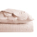 Tuscany - King 3 Piece Reversible Scalloped Edge Coverlet Set - Blush - Simple Home Plus