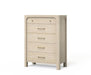 Solano - 5-Drawer Bedroom Chest Of Drawers - Weathered Mango - Simple Home Plus