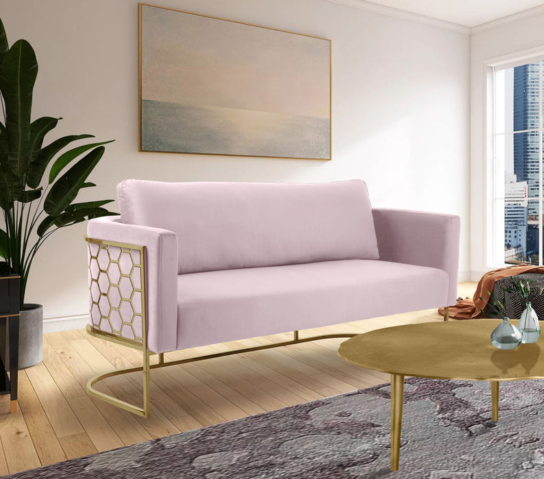 Casa - Sofa with Gold Legs - Simple Home Plus