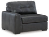 Brindley Pier - Laf Corner Chair - Fog - Simple Home Plus