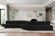 Arc - Boucle Fabric 8 Piece Curved Modular Sofa - Simple Home Plus