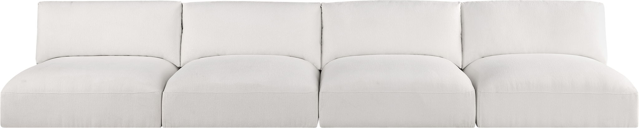 Ease - 4 Seat Modular Armless Sofa - Simple Home Plus