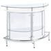 Amarillo - Freestanding Glass Top Home Bar Wine Cabinet - Simple Home Plus