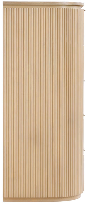 Astrid - Solid Wood And Oak Veneer Chest - Simple Home Plus