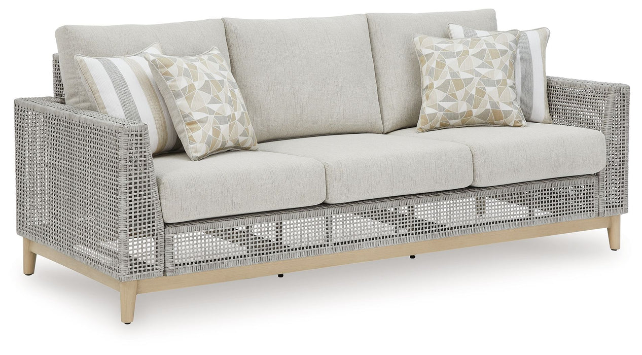 Seton Creek - 4 Pc. - Lounge Set - Gray - Simple Home Plus