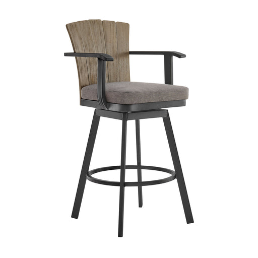 Hazel - Outdoor Patio Swivel Bar Stool - Simple Home Plus