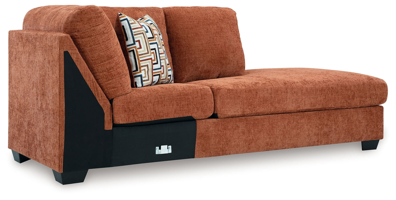 Aviemore - Raf Corner Chaise - Spice - Simple Home Plus