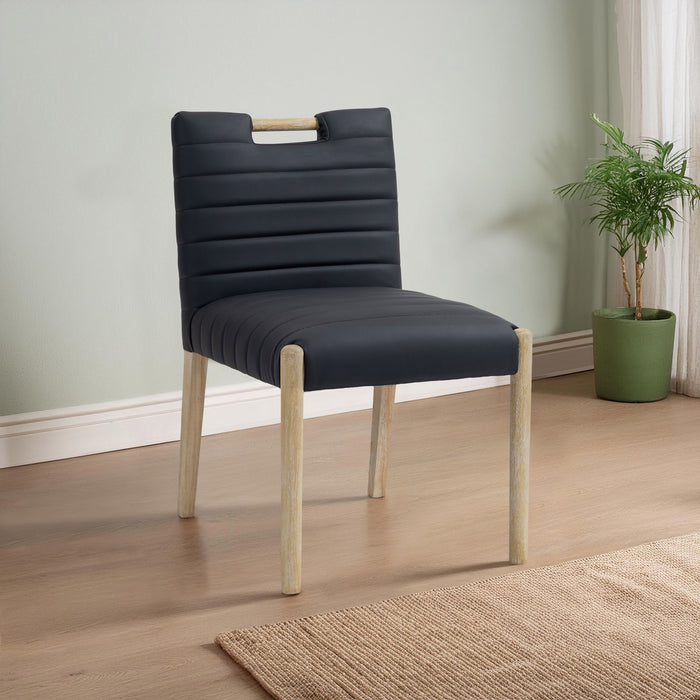 Aimee - Dining Side Chair (Set of 2) - Light Brown Legs - Simple Home Plus