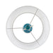 Aquaviva - Confetti Glass Table Lamp - Blue - Simple Home Plus