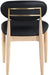 Riccio - Faux Leather Dining Side Chair (Set of 2) - Natural Frame - Simple Home Plus