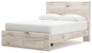 Lawroy - Panel Bed With Storage - Simple Home Plus
