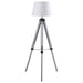Dayton - Empire Shade Metal Tripod Floor Lamp - Gray - Simple Home Plus