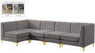 Alina - 5 Piece Modular Sectional - Simple Home Plus