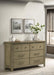 Hazlewood - 6-Drawer Bedroom Dresser Cabinet - Vineyard Oak - Simple Home Plus