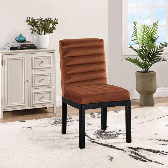 Evelyn - Dining Chair With Black Legs - Simple Home Plus