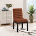 Evelyn - Dining Chair With Black Legs - Simple Home Plus